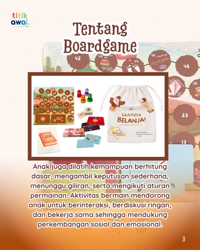 (PO) Board Game Saatnya Belanja!