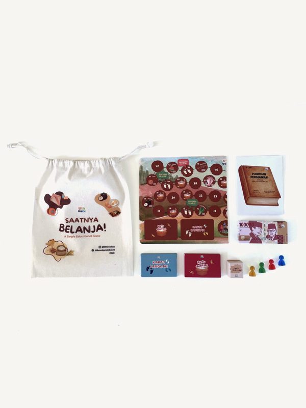 (PO) Board Game Saatnya Belanja!